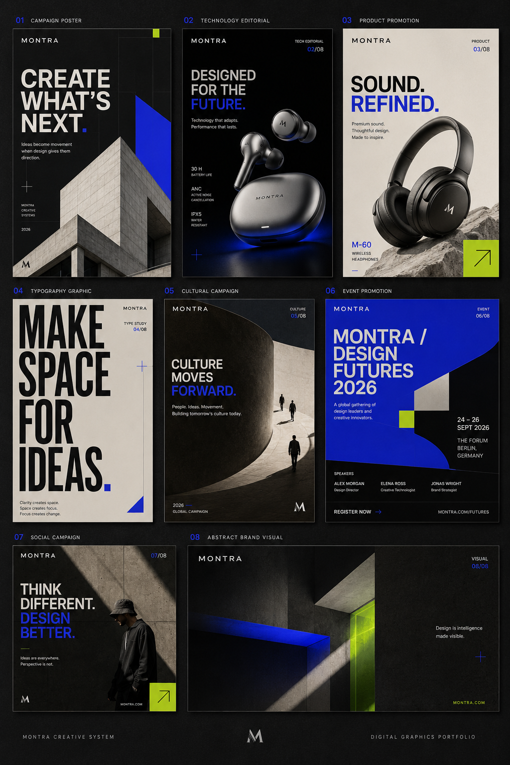 Montra graphic design system
